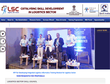 Tablet Screenshot of lsc-india.com